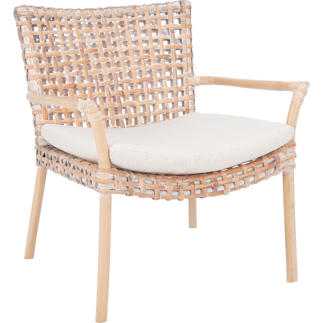 Collette Rattan Accent Chair with Cushion - Accent Seating - 4