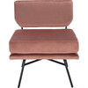 Kermit Accent Chair, Blush - Accent Seating - 1 - thumbnail