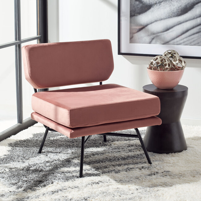 Kermit Accent Chair, Blush - Accent Seating - 2