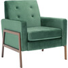 Roald Sofa Accent Chair, Emerald - Accent Seating - 4