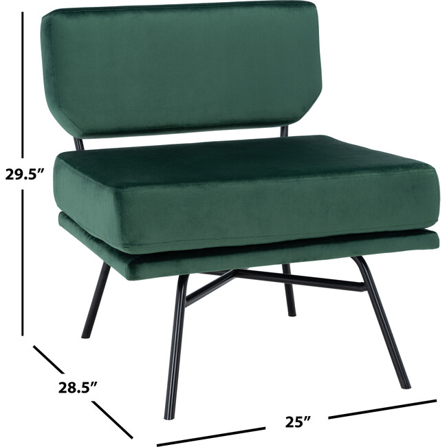 Kermit Accent Chair, Emerald - Accent Seating - 7