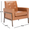 Roald Sofa Accent Chair, Natural - Accent Seating - 7