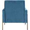 Roald Sofa Accent Chair, Blue - Accent Seating - 5