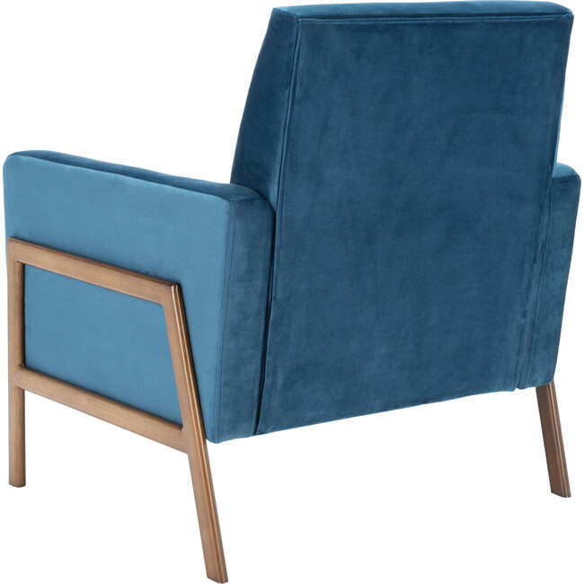 Roald Sofa Accent Chair, Blue - Accent Seating - 6