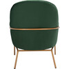 Eleazer Velvet Accent Chair, Emerald - Accent Seating - 5