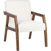 Olyvar Arm Chair, White - Accent Seating - 3