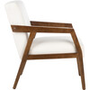 Olyvar Arm Chair, White - Accent Seating - 4