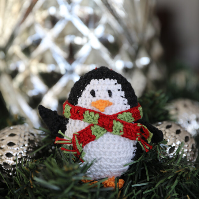 Crochet Penguin Ornament - Ornaments - 3