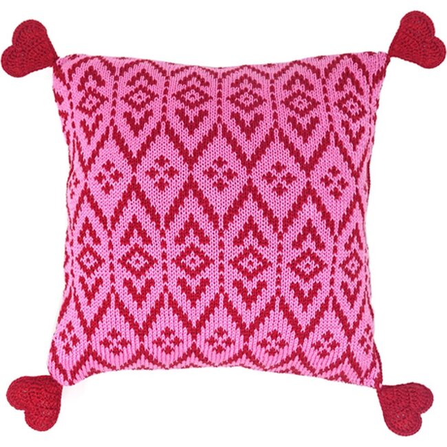 Heart Tassel Pillow