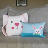 Bunny Face Pillow - Accents - 3