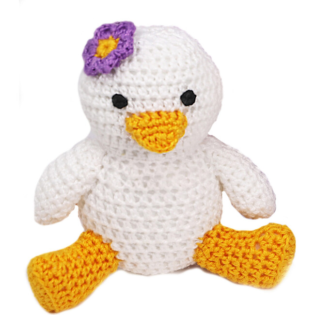 Crochet Girl Duckling - Accents - 1