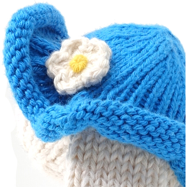 Bunny with Blue Sun Hat - Accents - 3