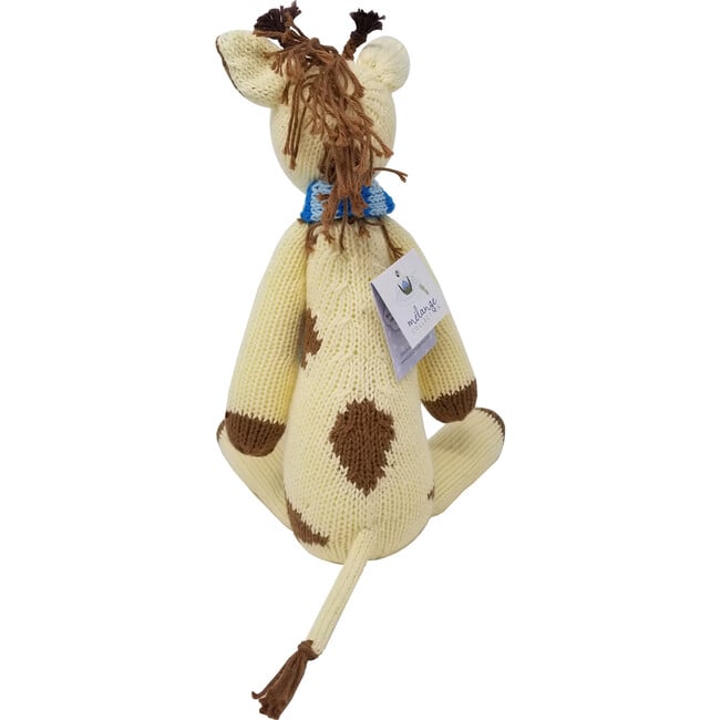 Georgie Giraffe with Scarf, Yellow - Plush - 2