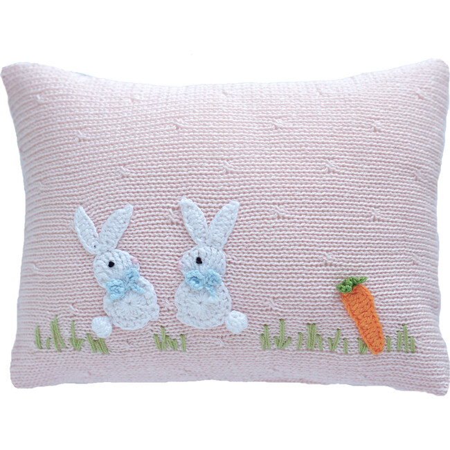 Baby Bunny Pillow, Pink