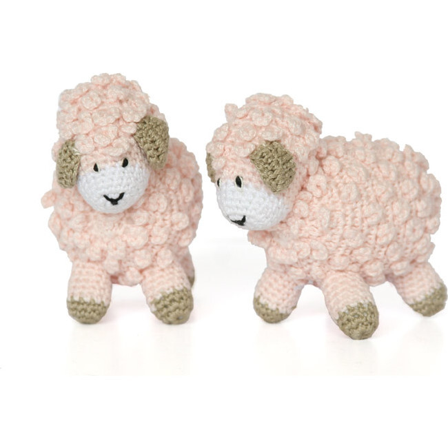 Little Crochet Sheep, Pink