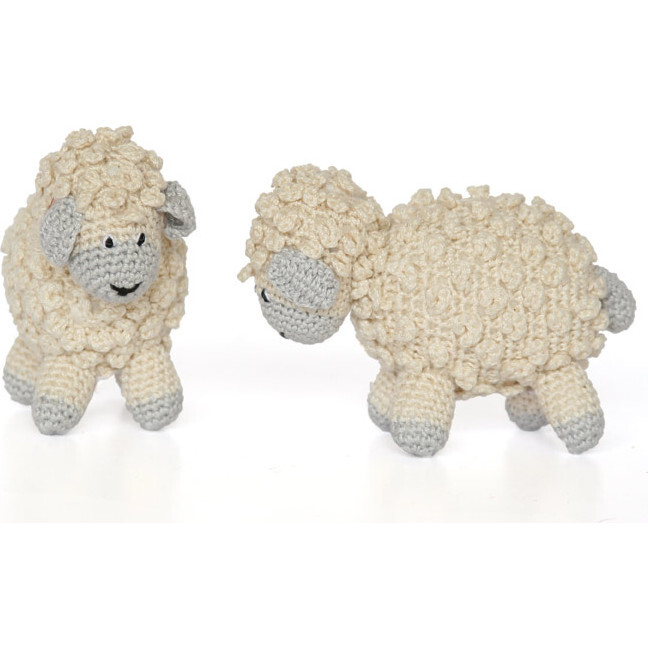 Little Crochet Sheep, Ecru