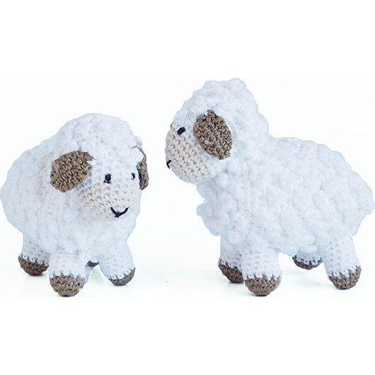 Little Crochet Sheep, White