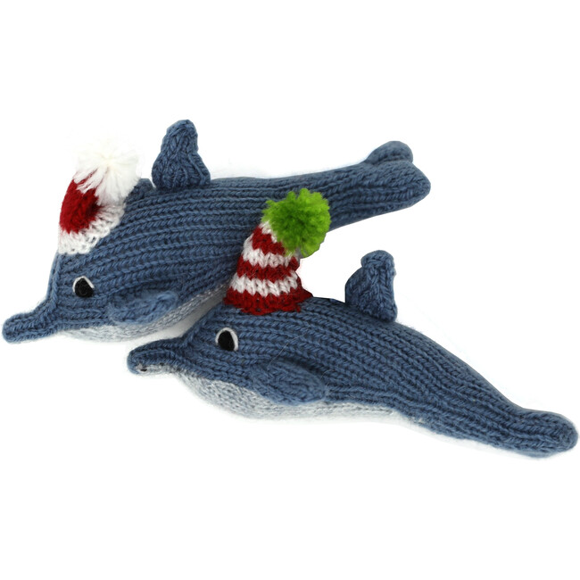 Dolphin Ornament, Set of 2