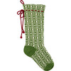 Green Patterned Stocking - Stockings - 1 - thumbnail