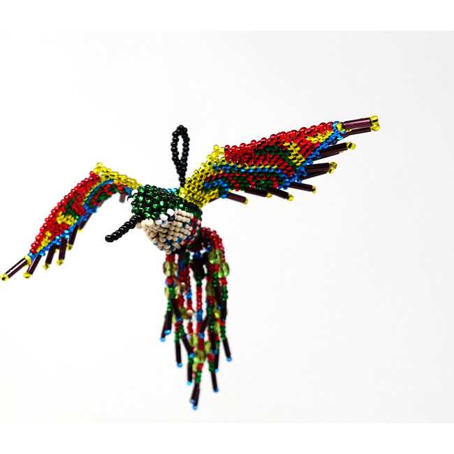 Beaded Hummingbird Ornament - Ornaments - 1