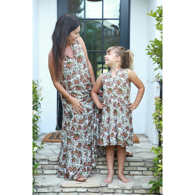 Women's Sienna Maxi Dress,  Vintage Rose - Dresses - 5