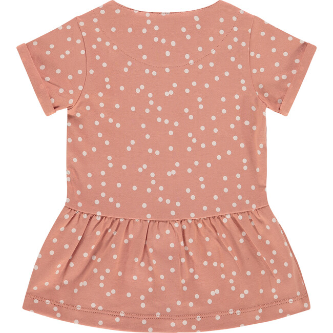 Polka Dot Dress, Rosewood - Dresses - 2