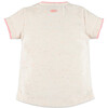 Cherry Tee, Cream with Pink - Tees - 2