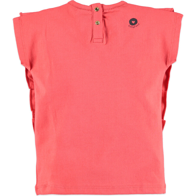Ruffle Top, Pink - Shirts - 2
