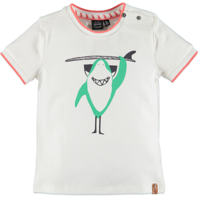 Shark Tee, White