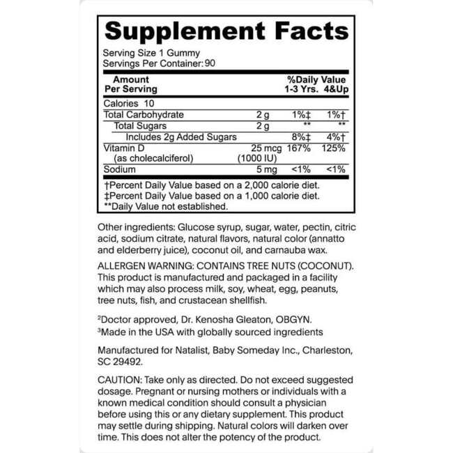 Vitamin D3 Gummy - Prenatal Vitamins - 4