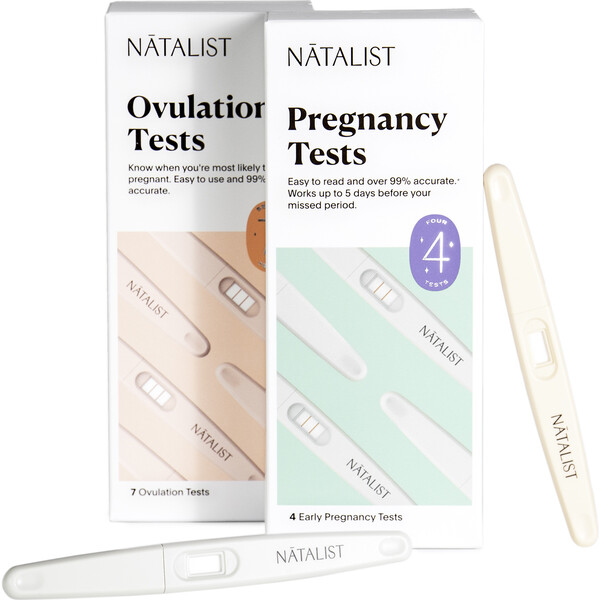 Ovulation & Pregnancy Test Pack Natalist Bath & Wellness