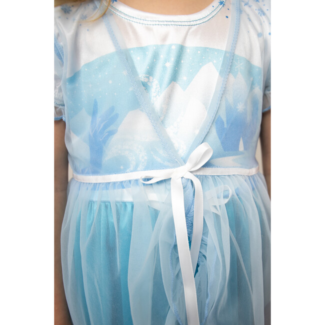 Ice Princess Nightgown With Blue Robe - Costumes - 3