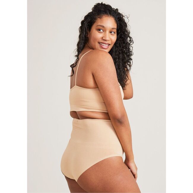 The Women's Seamless Belly Brief, Sand - Underwear - 4