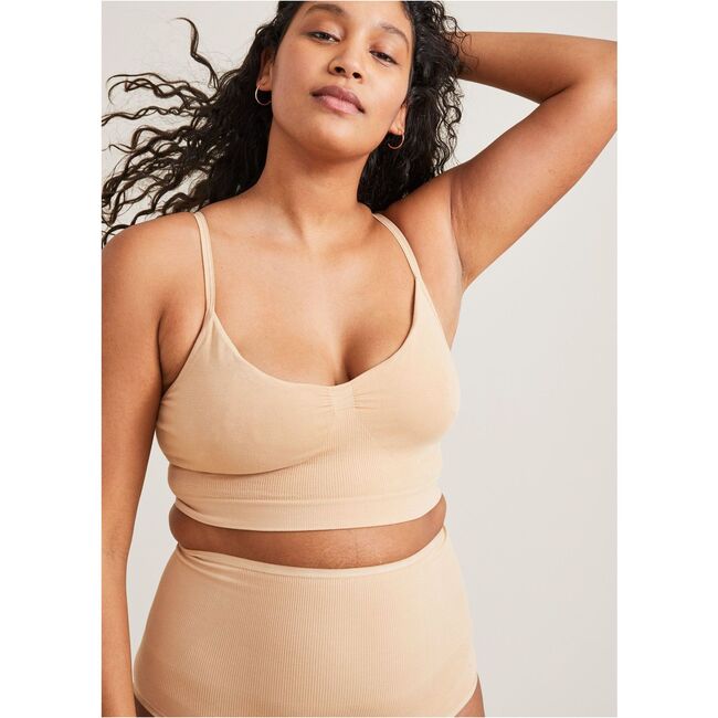 The Women's Seamless Belly Brief, Sand - Underwear - 5