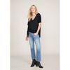 The Women's Perfect Vee, Black - T-Shirts - 2