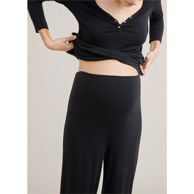 The Women's Over/Under Lounge Pant, Black - Sweatpants - 3