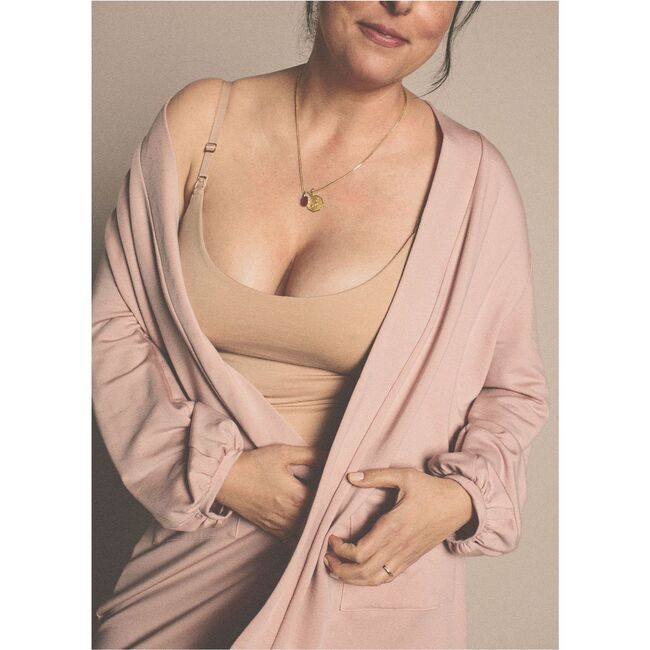The Women's Nesting Robe, Blush - Robes - 6