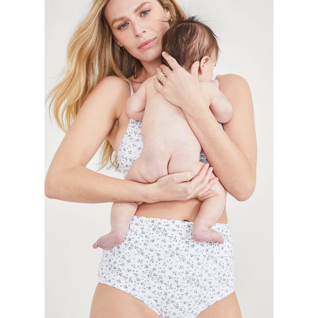 The Women's Everyday Nursing Bra, Ivory Ditsy - Bras - 2