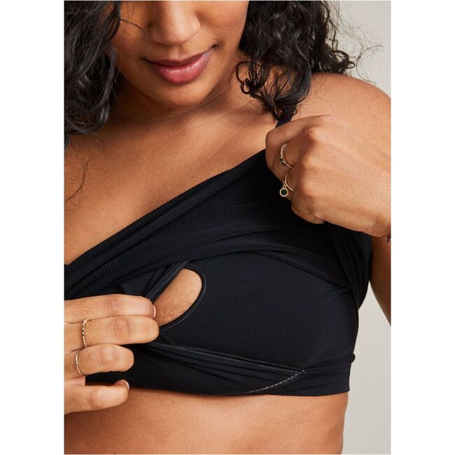 The Women's Essential Pumping Bra, Black - Bras - 4