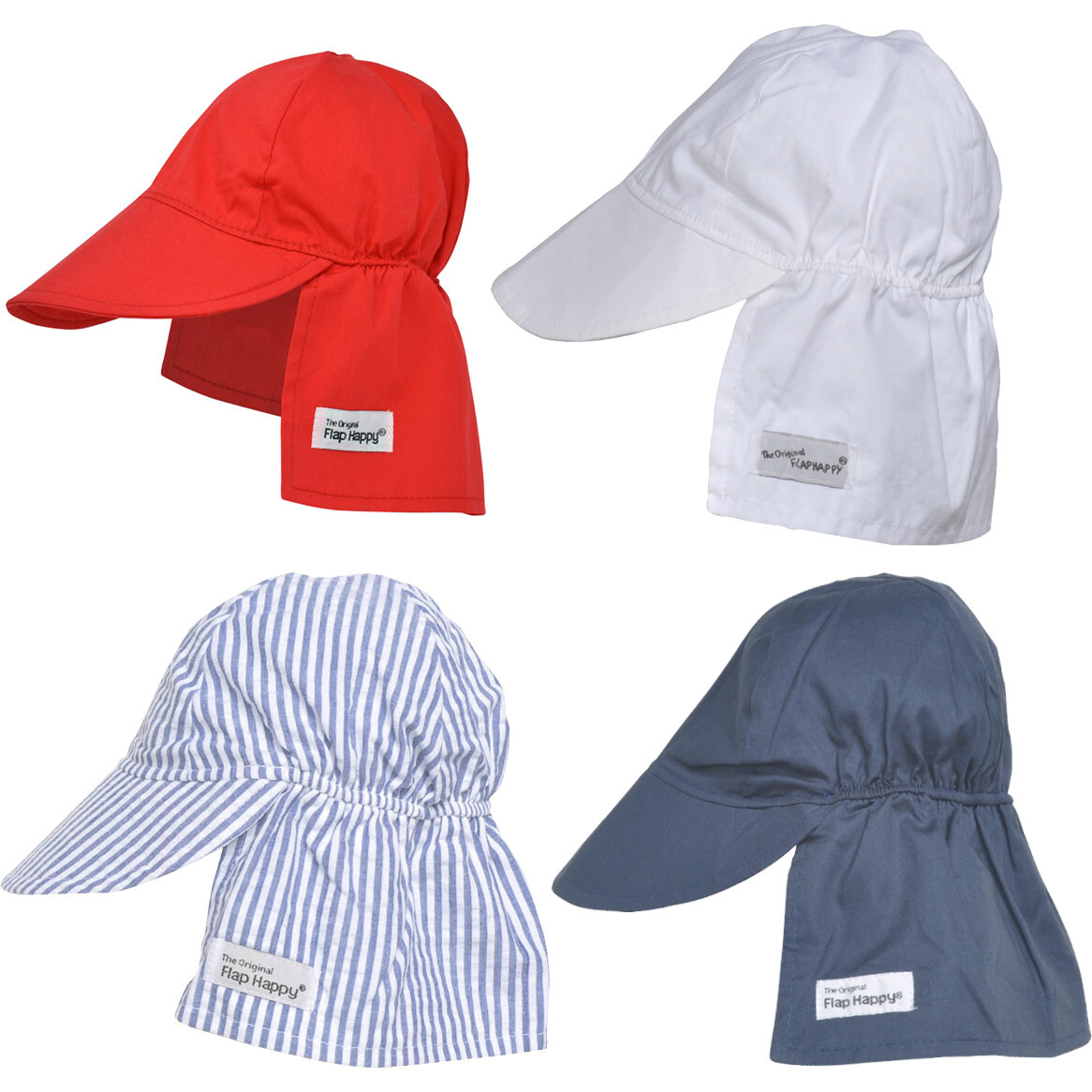 *Exclusive* Original Flap Hat Americana Bundle, Set of 4 Hats - Sun Hats - 1