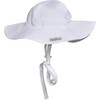 UPF 50+ Floppy Hat, White - Hats - 1 - thumbnail
