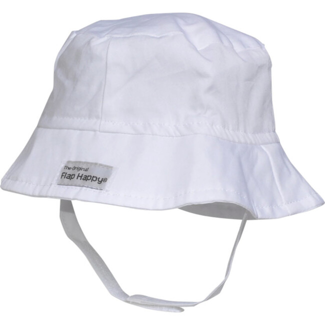 UPF 50+ Bucket Hat, White