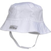 UPF 50+ Bucket Hat, White - Hats - 1 - thumbnail