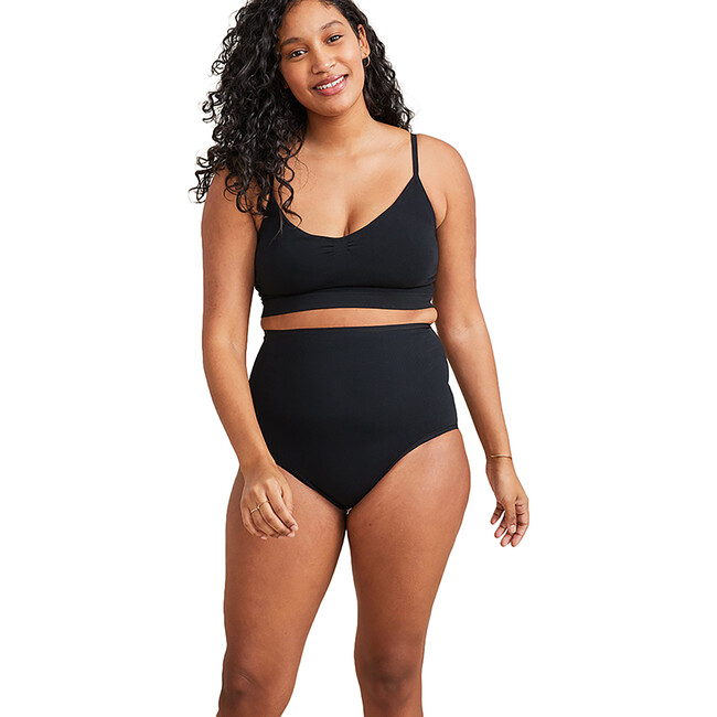The Women's Seamless Belly Brief, Black