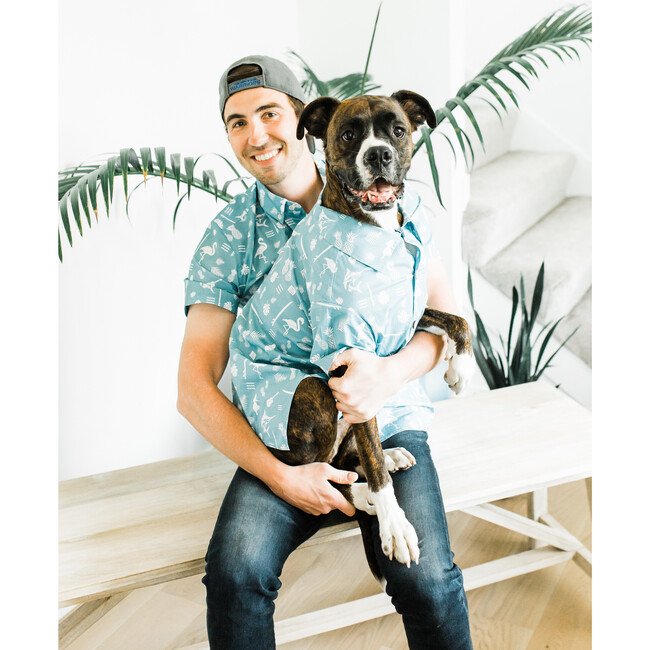 Dog Tiki Time BBQ Shirt - Dog Clothes - 2