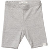Laure Bike Short, Heather Grey - Shorts - 1 - thumbnail