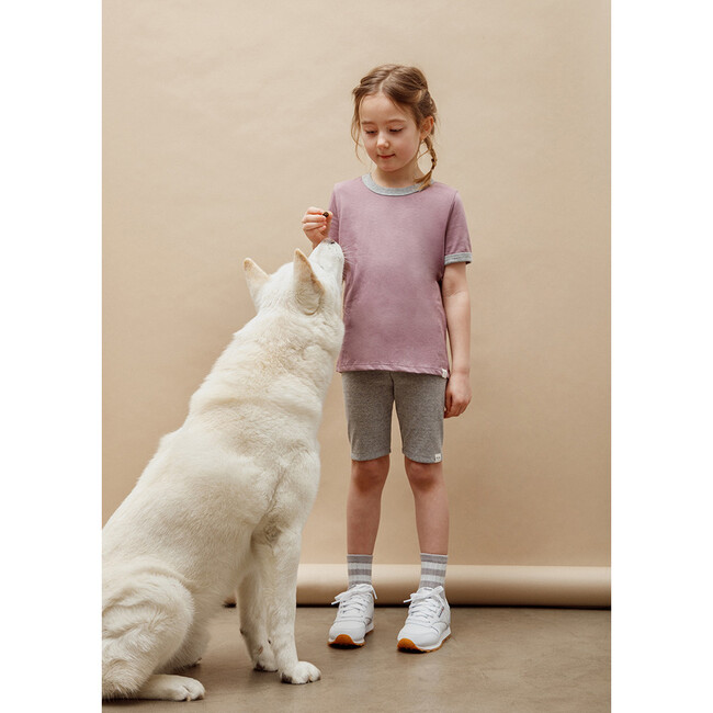 Laure Bike Short, Heather Grey - Shorts - 2