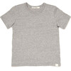 Sasha Classic Tee, Heather Grey - Tees - 1 - thumbnail