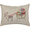 Santa's Sleigh Pocket Pillow - Decorative Pillows - 1 - thumbnail