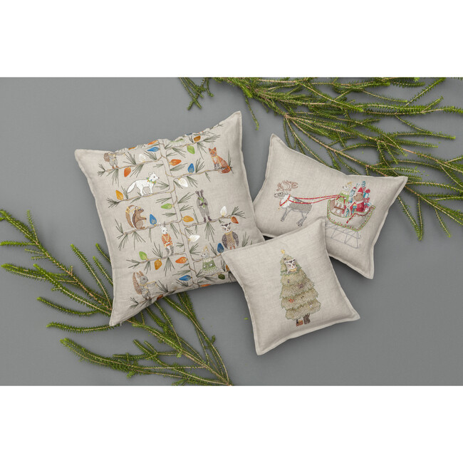 Santa's Sleigh Pocket Pillow - Decorative Pillows - 5